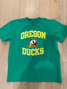 Champion Green Crewneck Tee with Logo